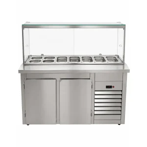 Rashladna vitrina za priloge INOX PLUS